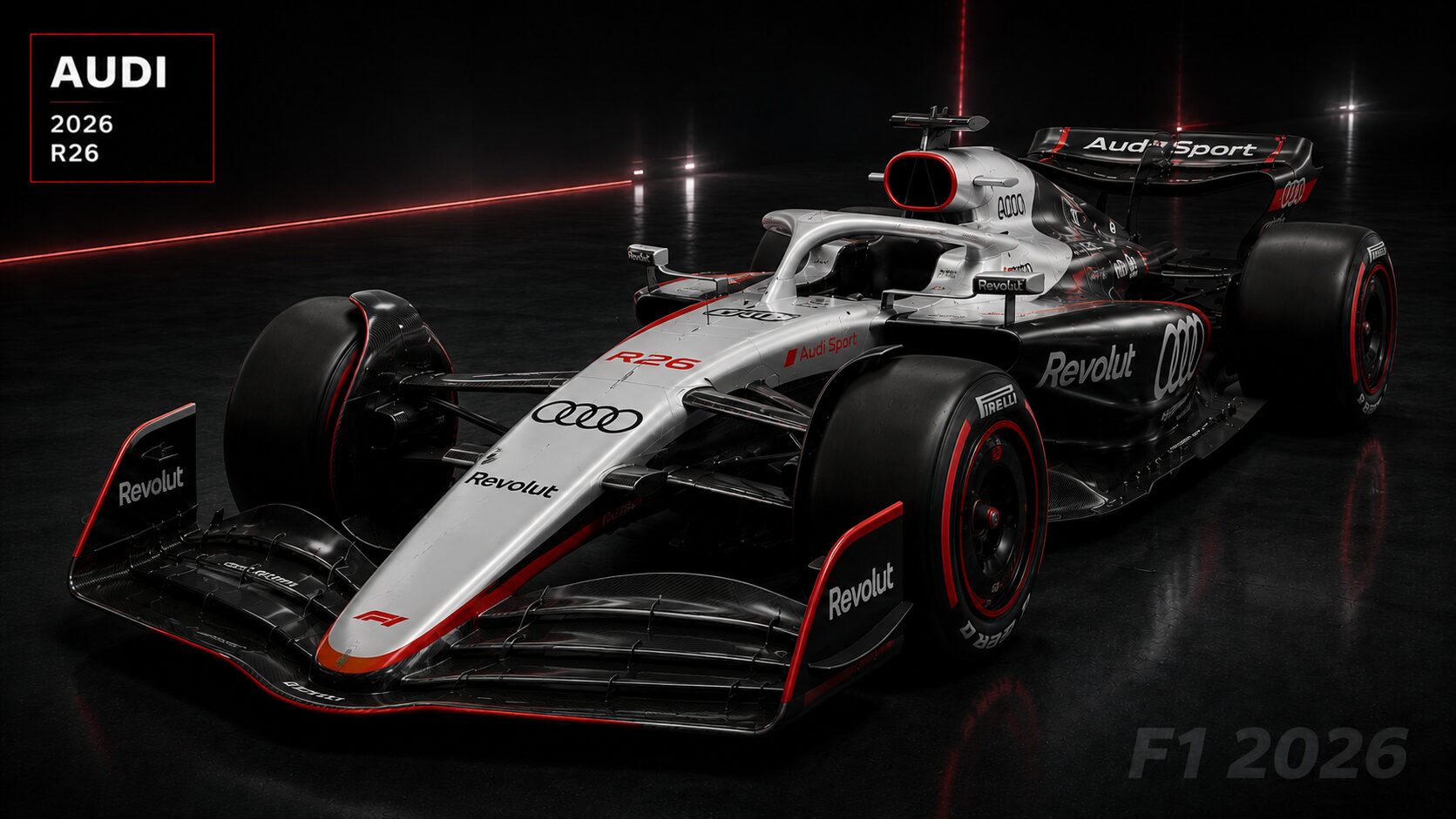 Audi Revolut F1 Team R26 2026年型F1マシン