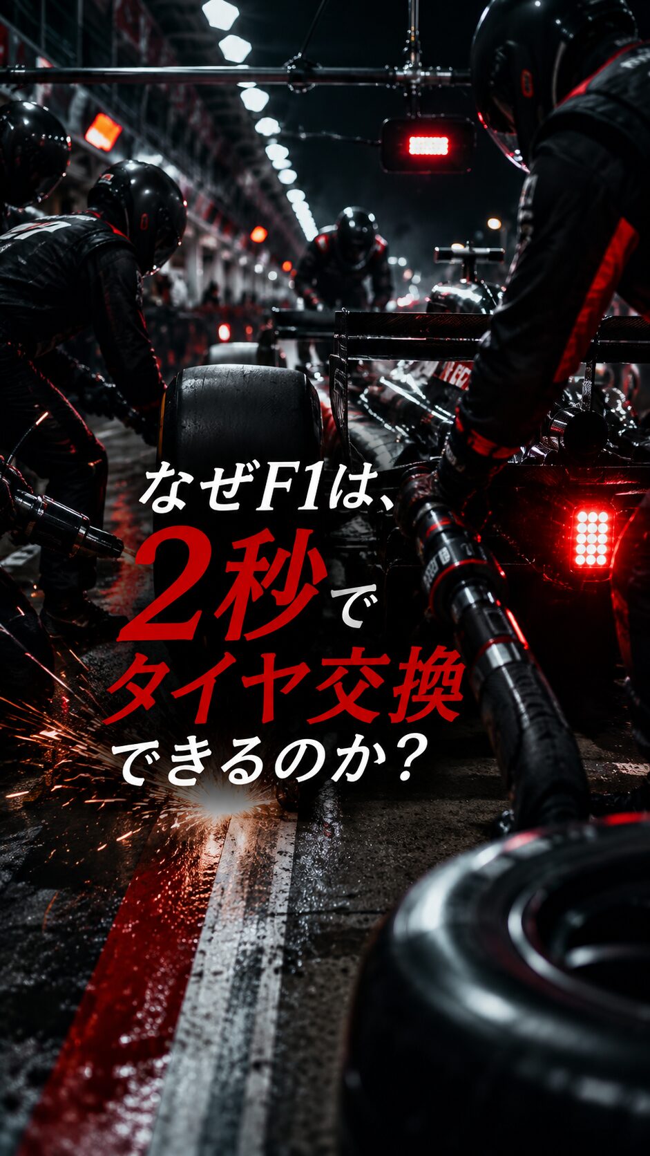 F1ピットストップ：クルーの役割と連携