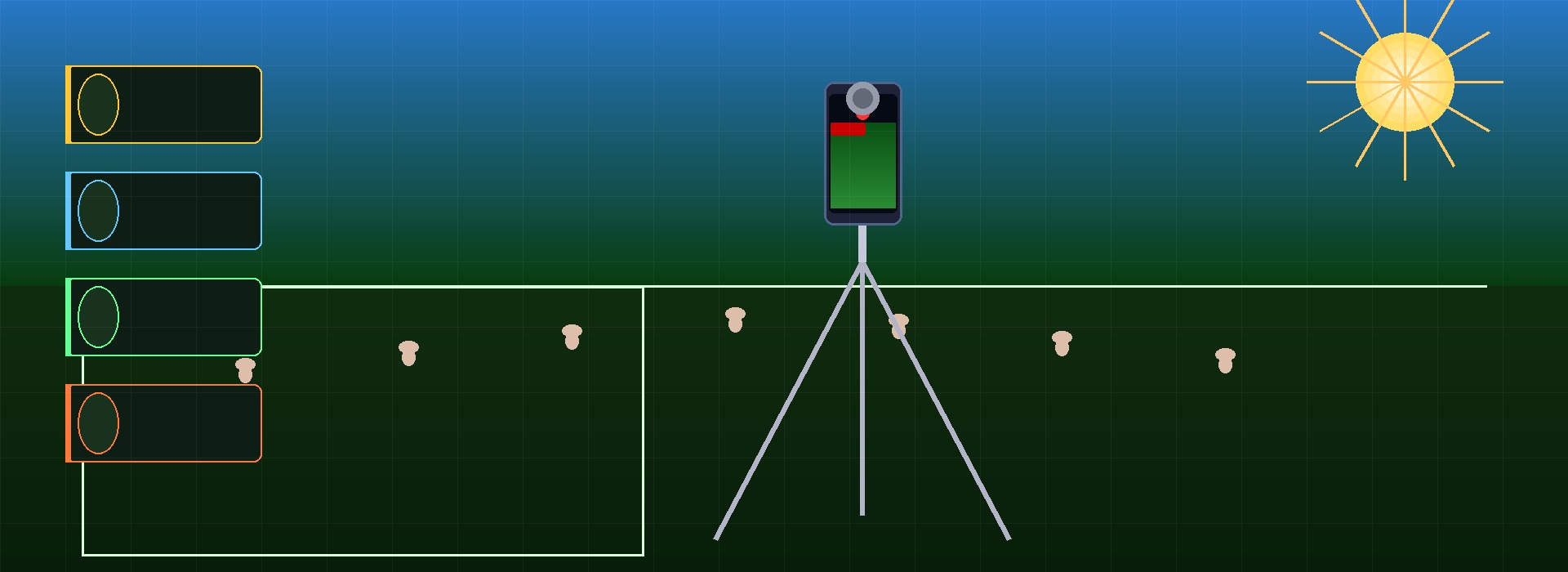 スマホ撮影アクセサリー少年サッカー HERO画像
