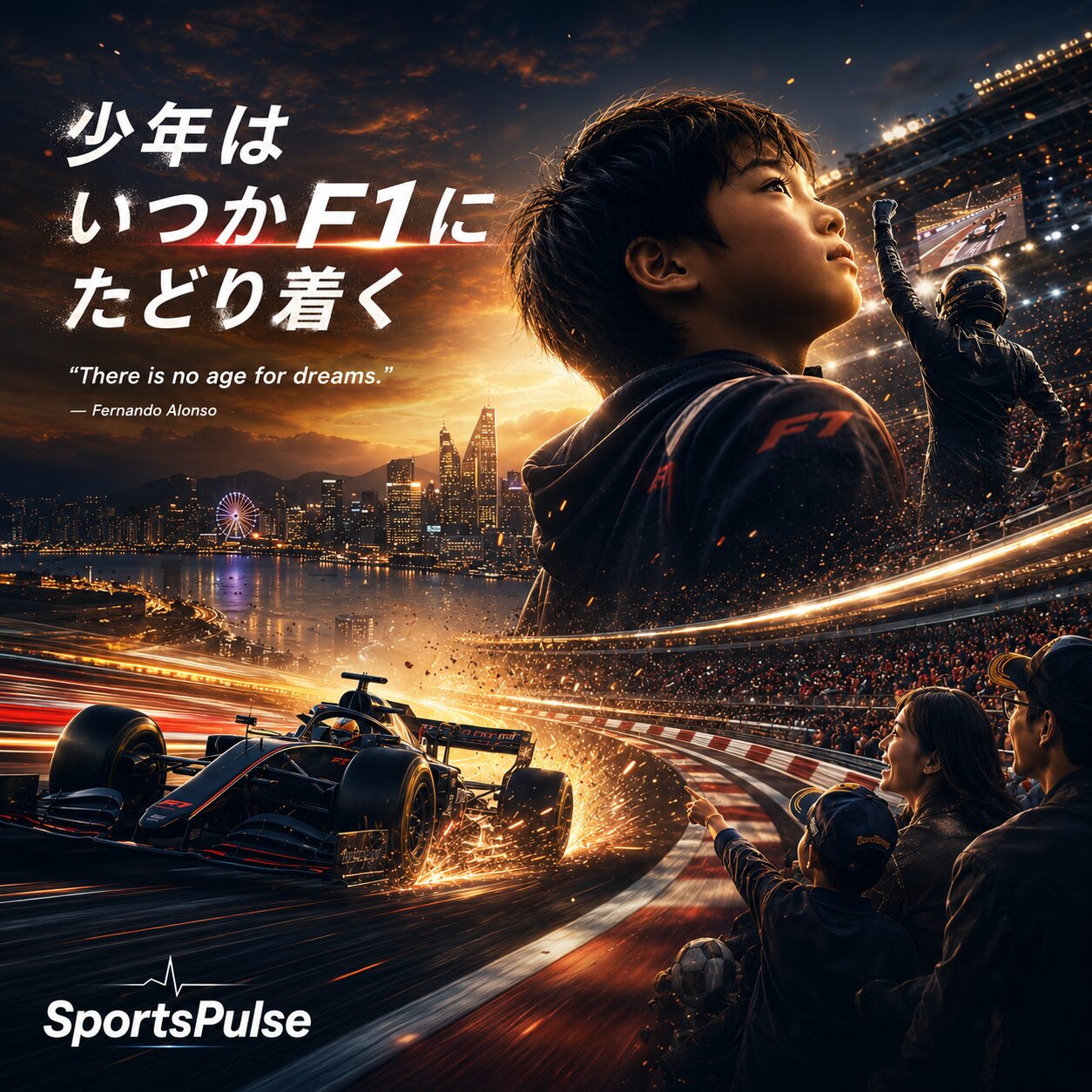 少年はいつかF1にたどり着く｜SportsPulse