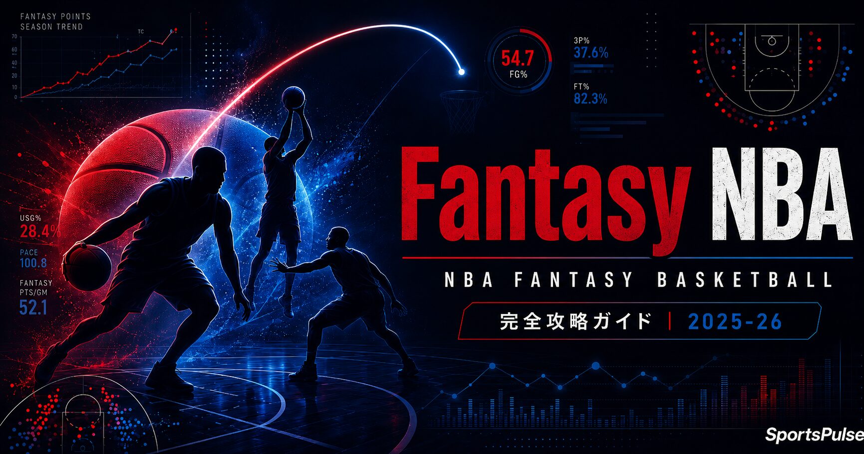 NBAファンタジーバスケットボール 完全攻略ガイド 2025-26 SportsPulse