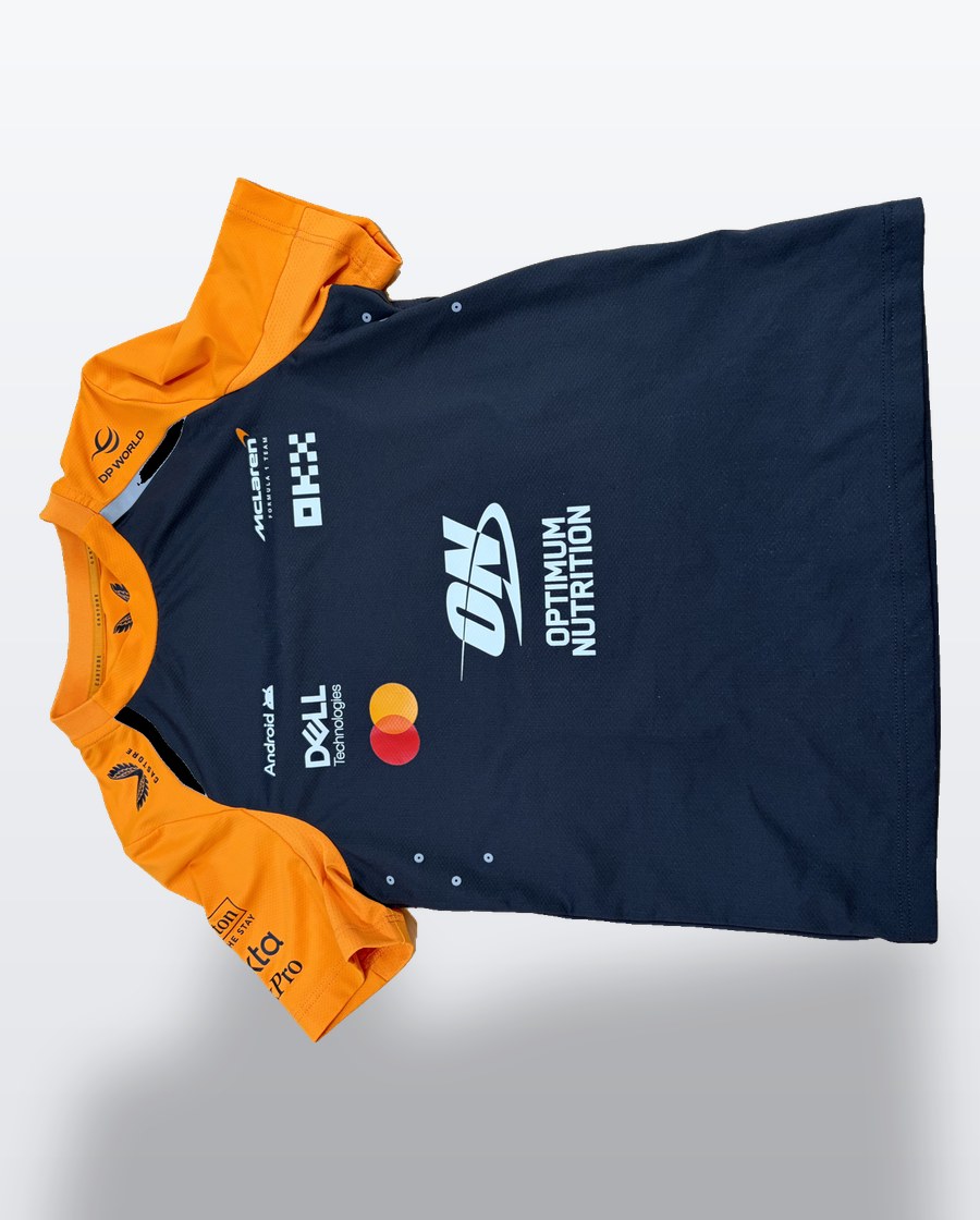 マクラーレン Tシャツ 背面 スポンサー 実物