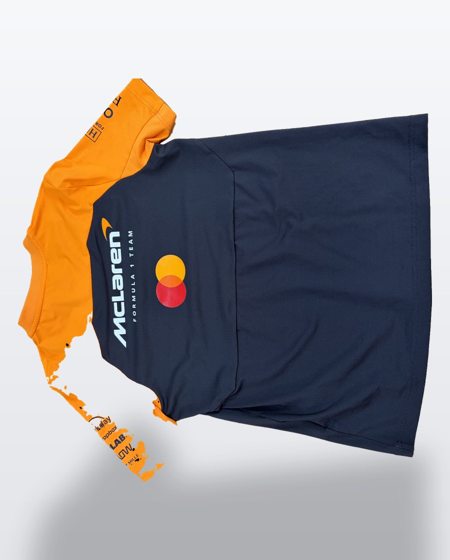 マクラーレン Tシャツ 正面 実物