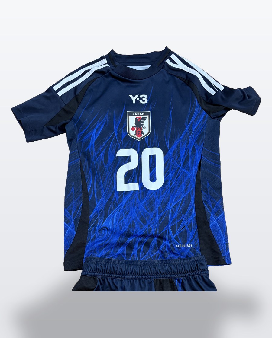 Y-3 日本代表 2024 ユニフォーム 正面(縦)実物