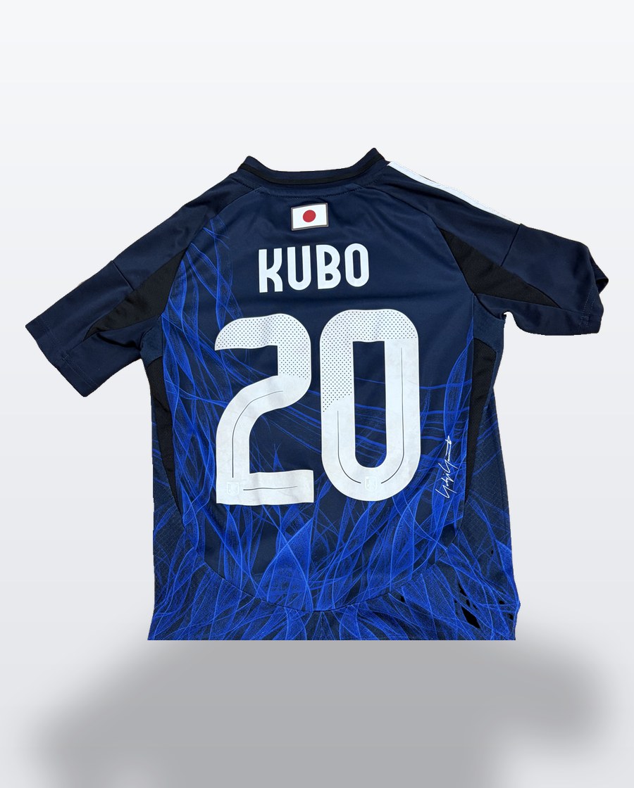 Y-3 日本代表 2024 KUBO 20 背面(縦)実物