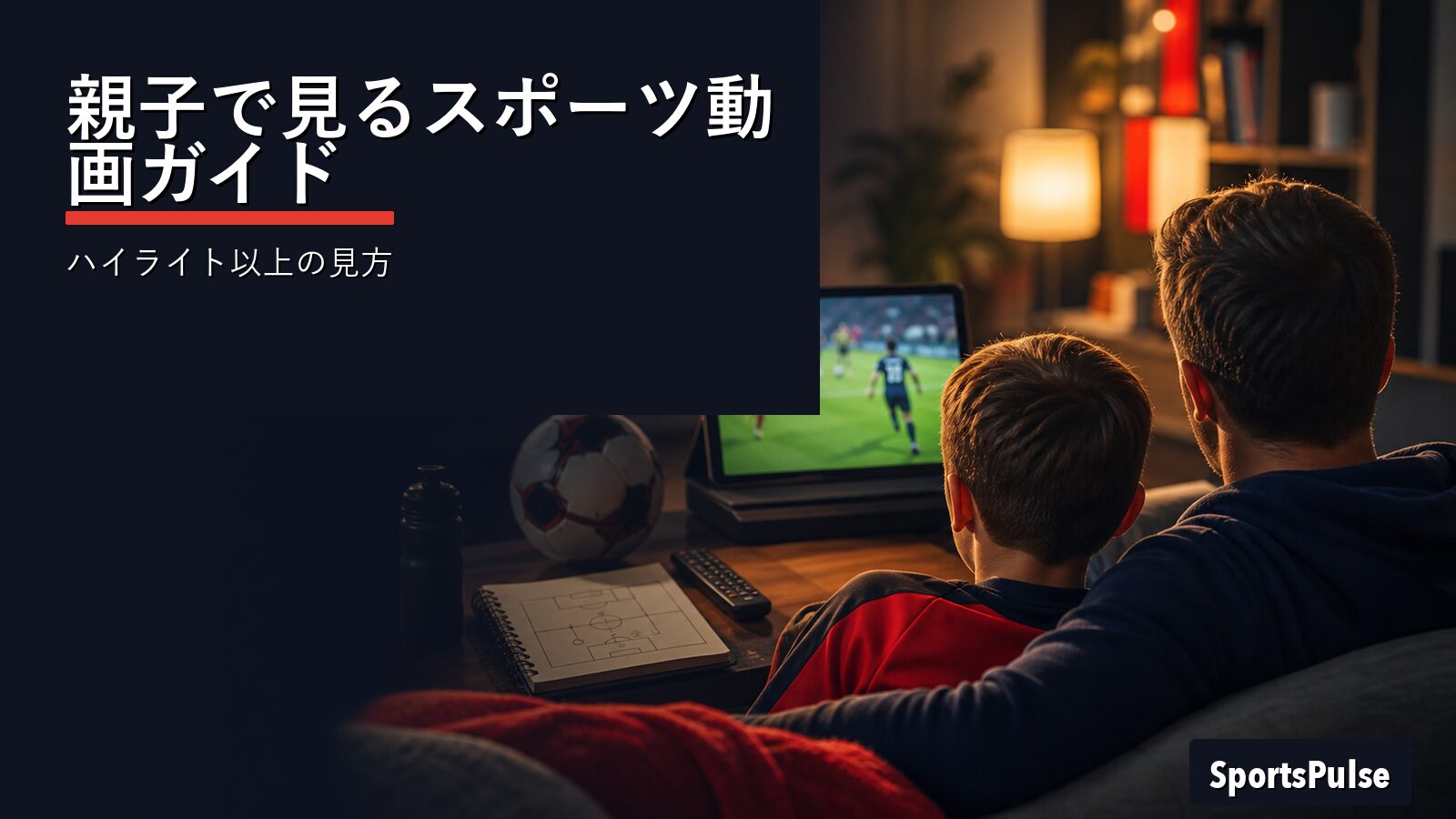 親子で見るスポーツ動画ガイド｜ハイライト以上の見方 アイキャッチ画像